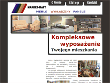Tablet Screenshot of marketmatt.pl